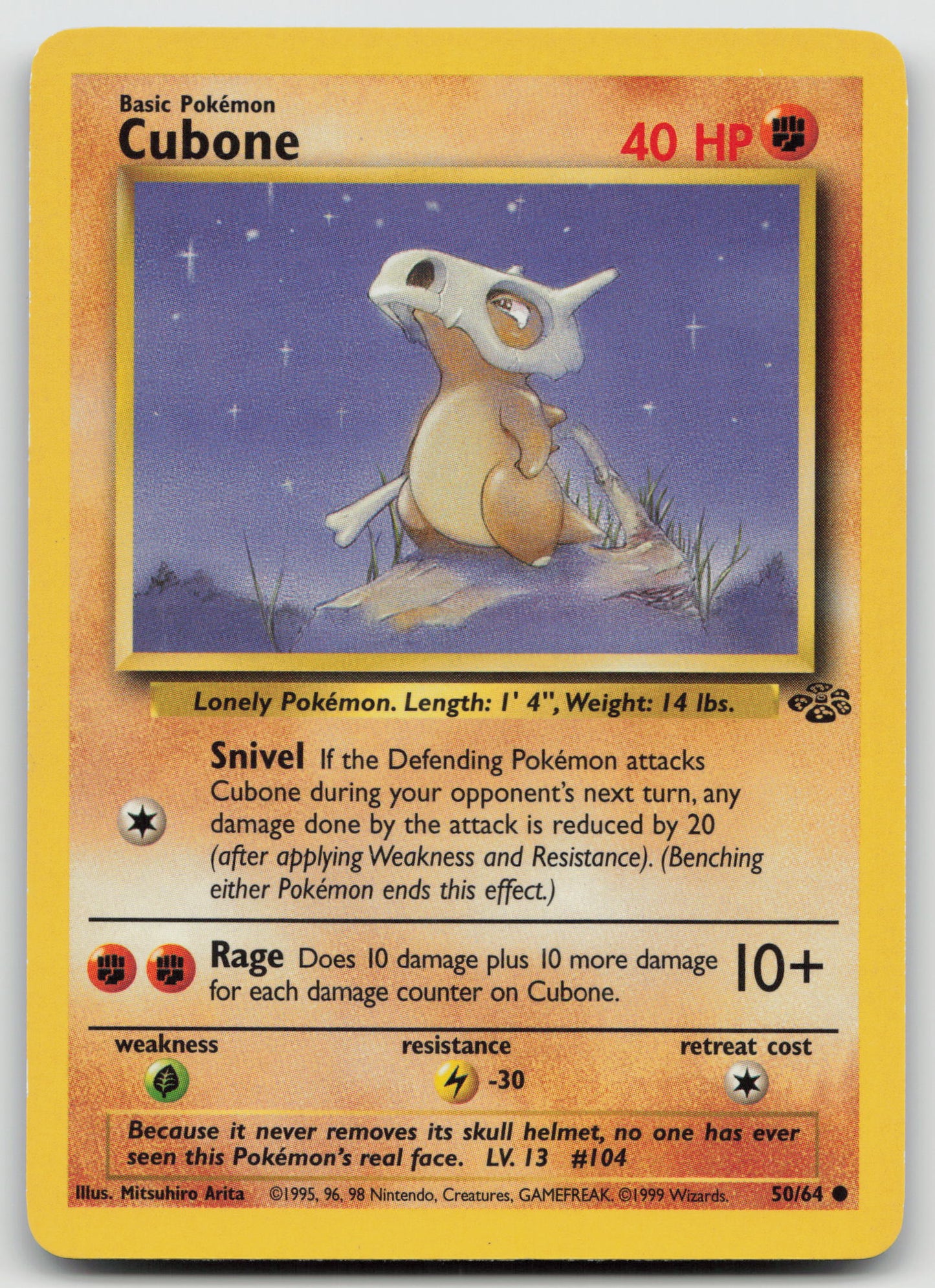 Cubone Common Unlimited JU 50/64 LP
