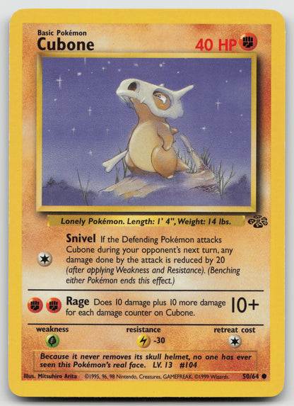 Cubone Common Unlimited JU 50/64 LP
