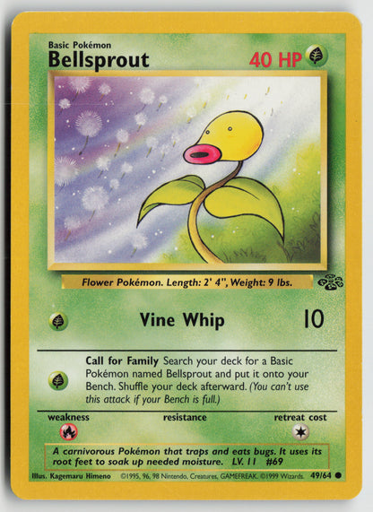 Bellsprout Common Jungle 49/64 MP