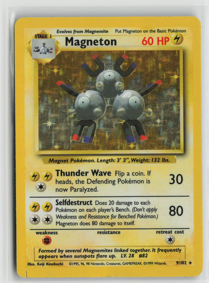 Magneton Holo Rare BS 009/102 HP