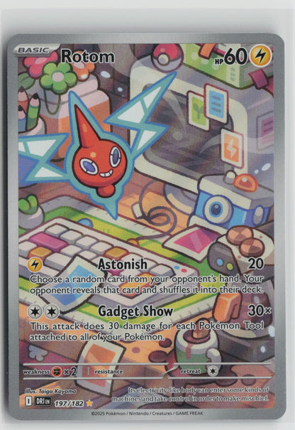 Rotom Illustration Rare Holo DRI 197/182 NM
