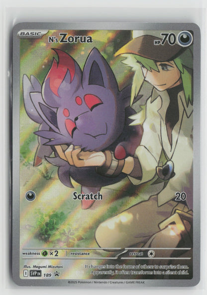 N's Zorua - Promo Holo SVP 189 NM