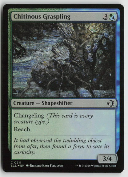 Chitinous Graspling C Foil ECL 211 NM