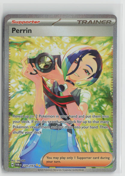 Perrin Special Illustration Rare Holo TWM 220/167 NM