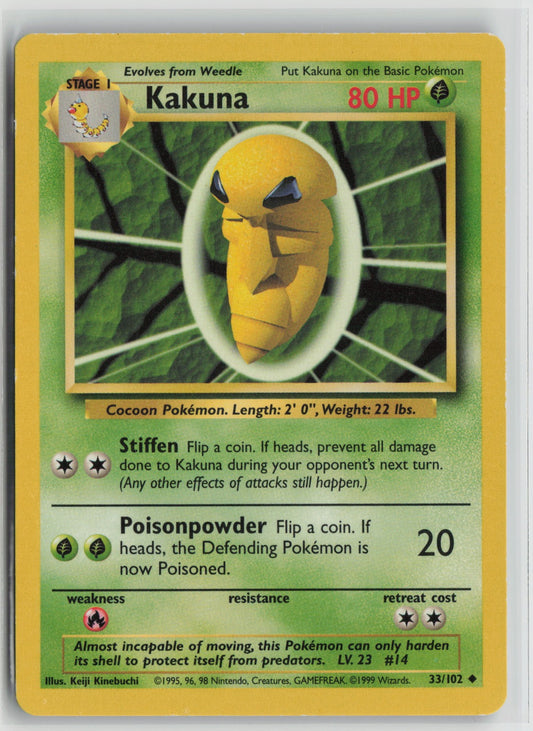 Kakuna Uncommon BS 033/102 MP