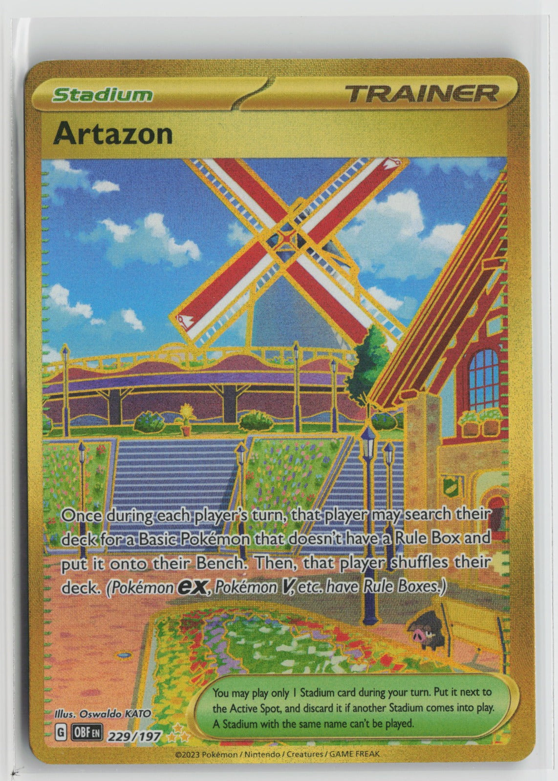 Artazon - Hyper Rare Holo OBF 229/197 NM
