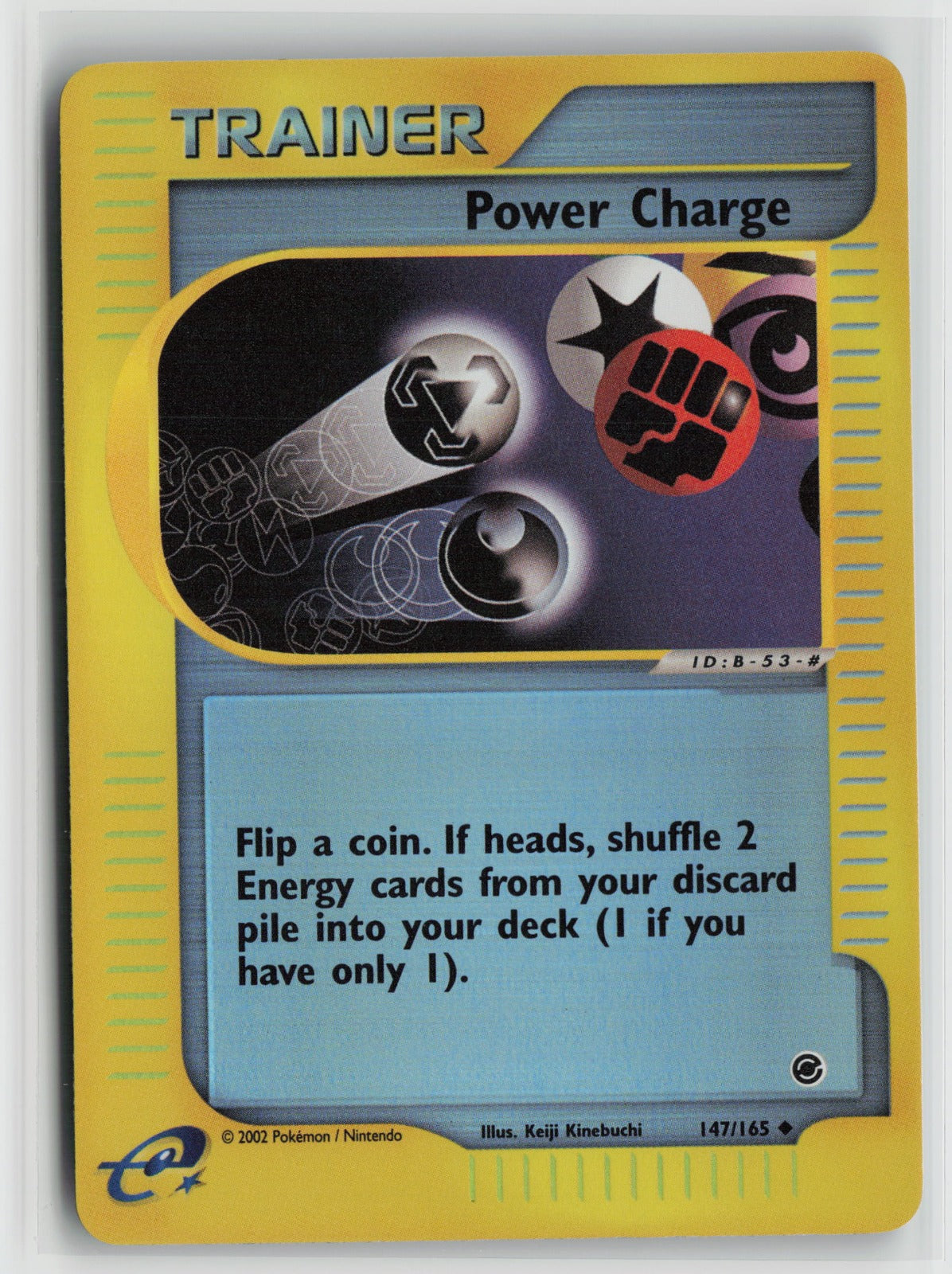 Power Charge Uncommon Reverse Holo EX 147/165 MP