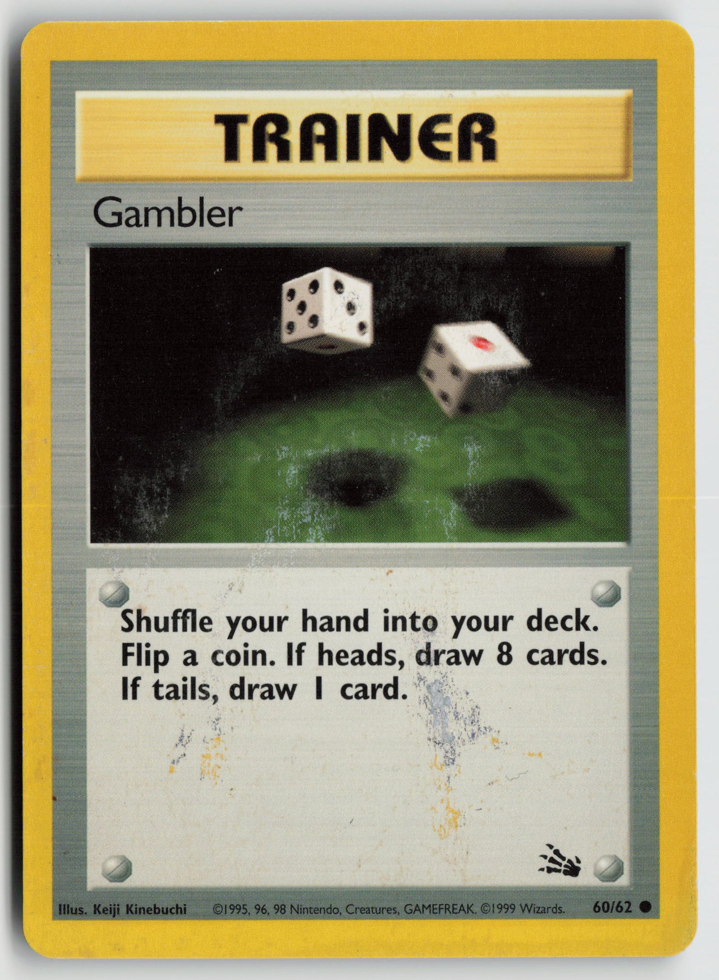 Gambler Common Fossil 60/62 DMG