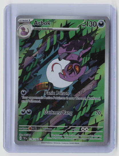 Arbok - Illustration Rare SV05: Temporal Forces 176/162 NM