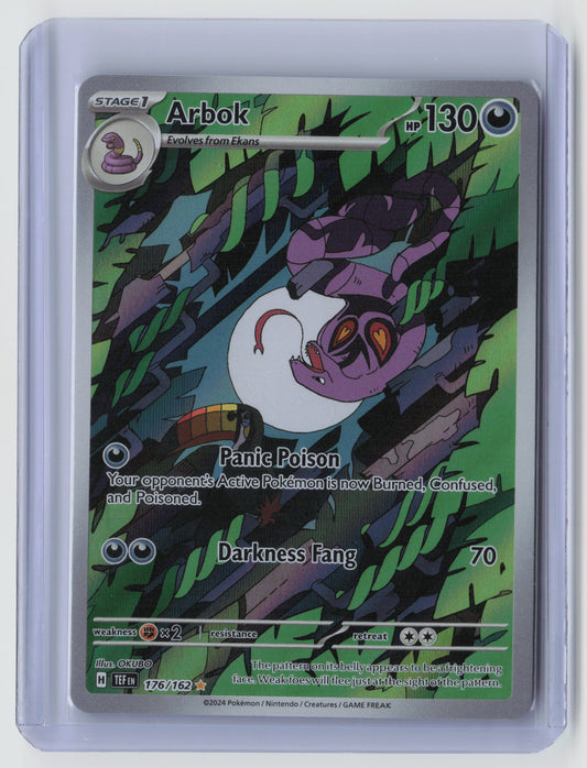 Arbok - Illustration Rare SV05: Temporal Forces 176/162 NM