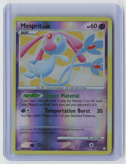 Mesprit Holo Rare Mysterious Treasures 14/123 NM
