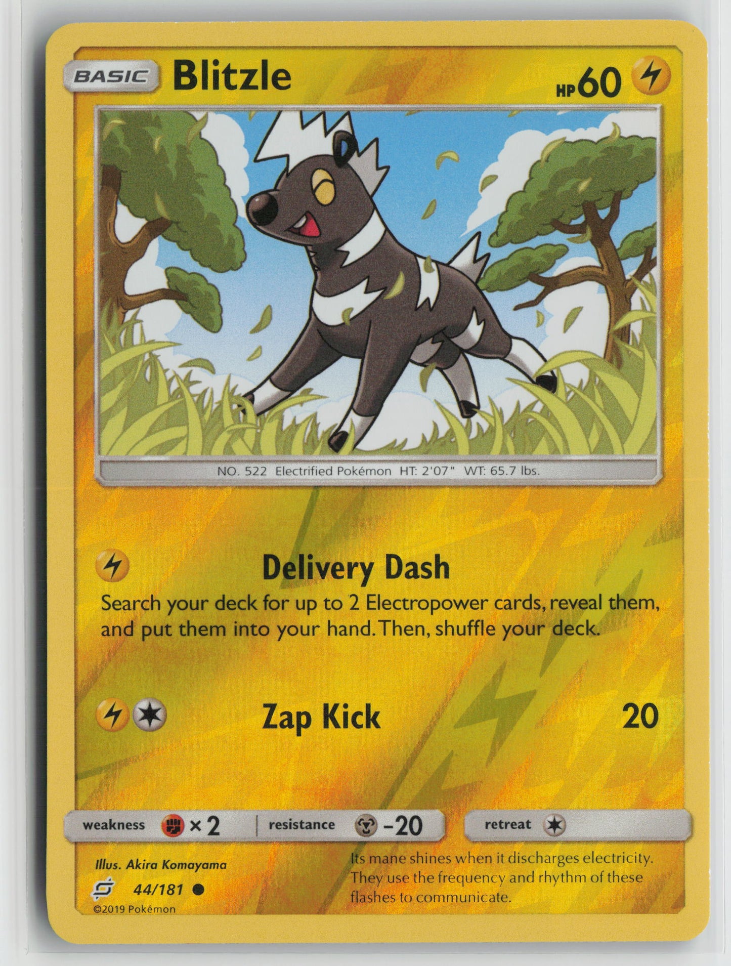 Blitzle Common Reverse SM - Team Up 44/181 NM
