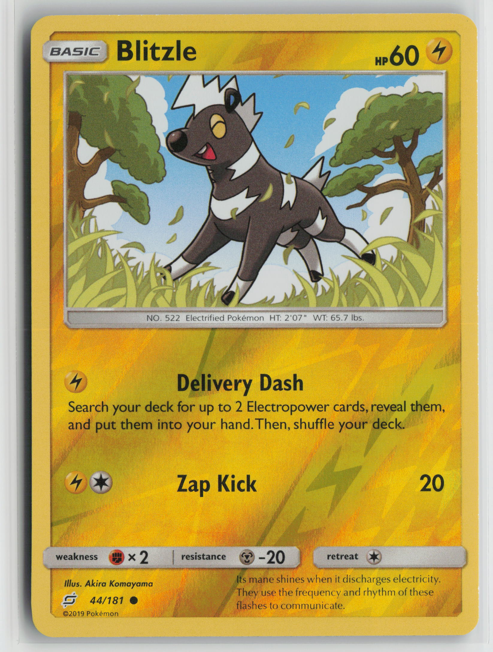Blitzle Common Reverse SM - Team Up 44/181 NM