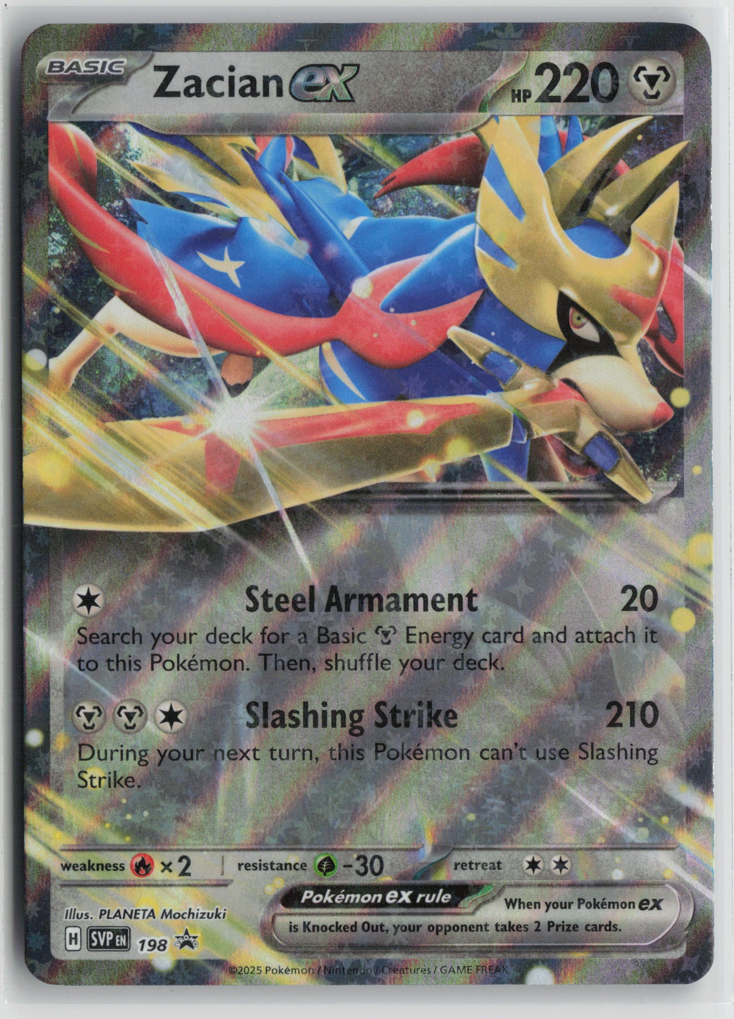 Zacian ex - Promo SV: Scarlet & Violet Promo Cards 198 NM-A
