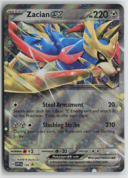 Zacian ex - Promo SV: Scarlet & Violet Promo Cards 198 NM-A