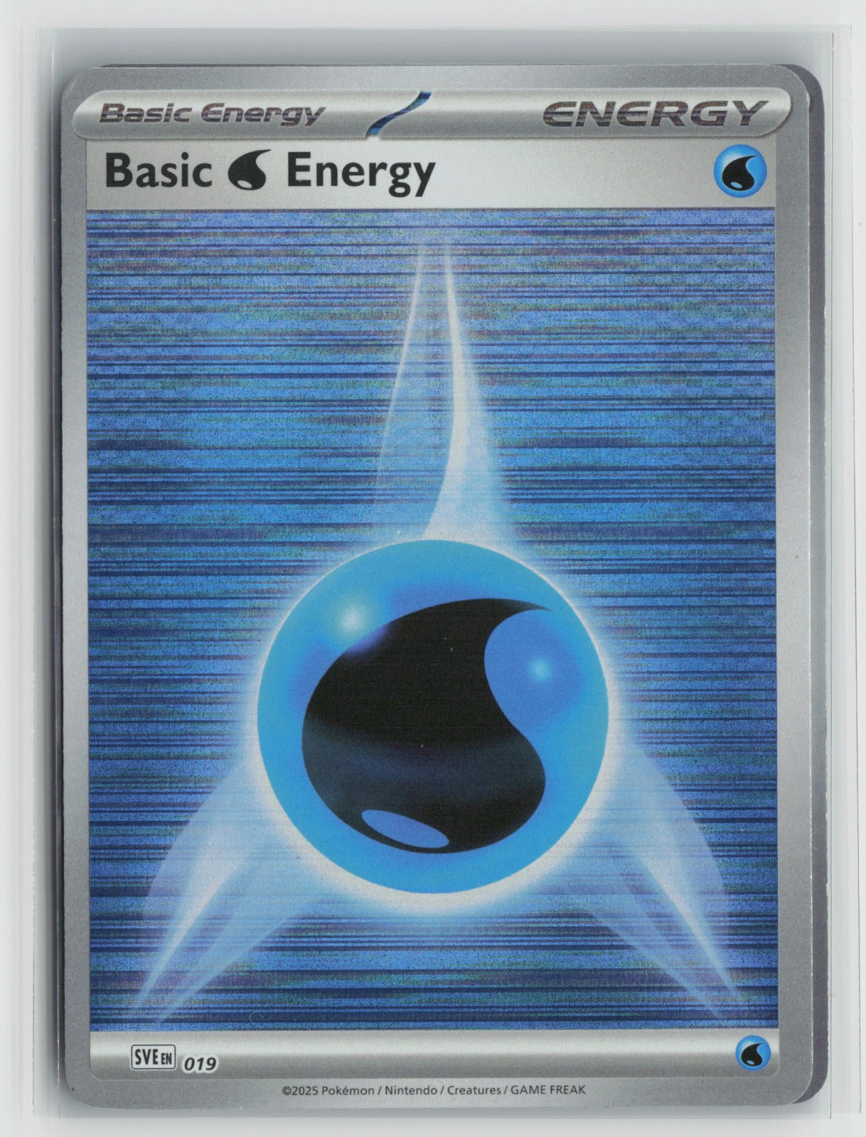 Basic Water Energy Common Reverse Holo SVE 019 NM