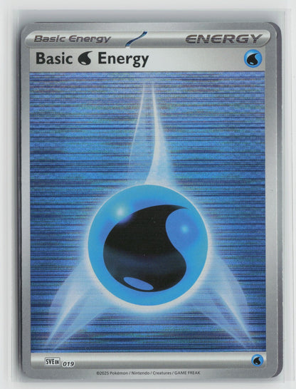 Basic Water Energy Common Reverse Holo SVE 019 NM