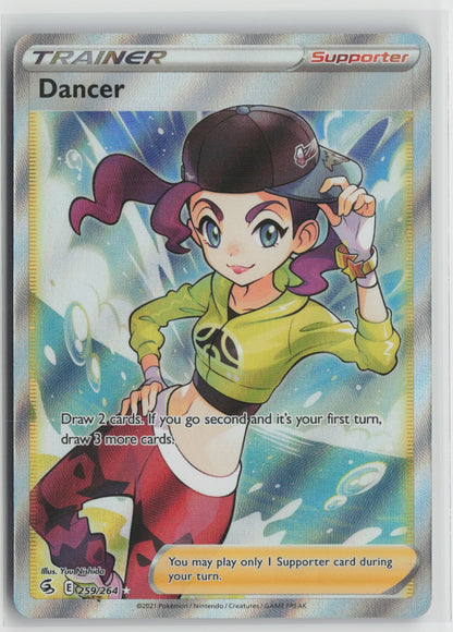 Dancer (Full Art) Ultra Rare Holo SWSH08 259/264 NM