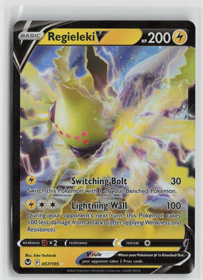 Regieleki V Ultra Rare Holo SWSH12 057/195 NM