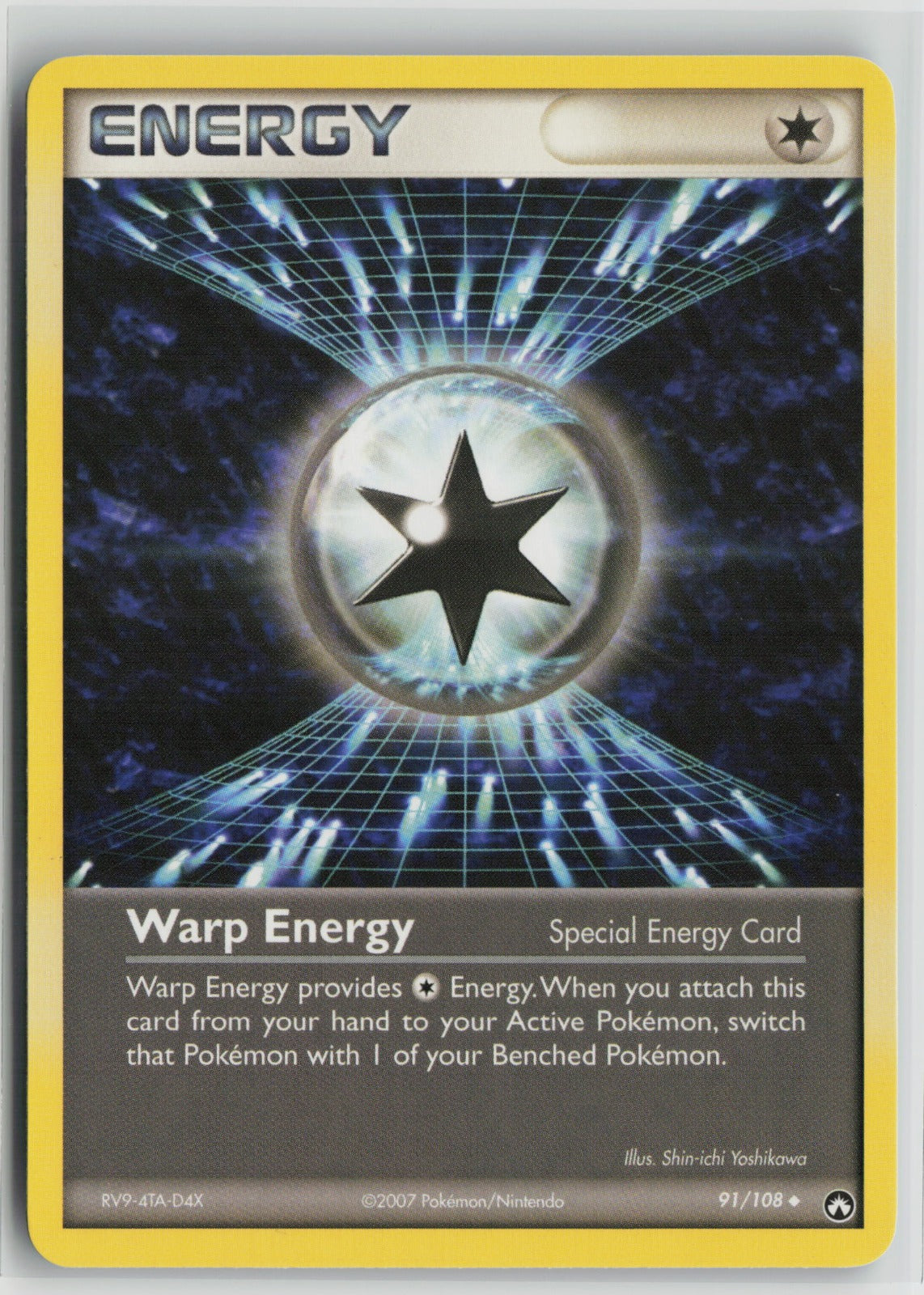 Warp Energy Uncommon PK 91/108 NM