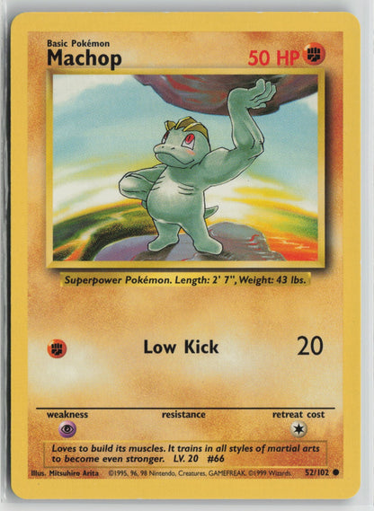 Machop Common BS 052/102 LP