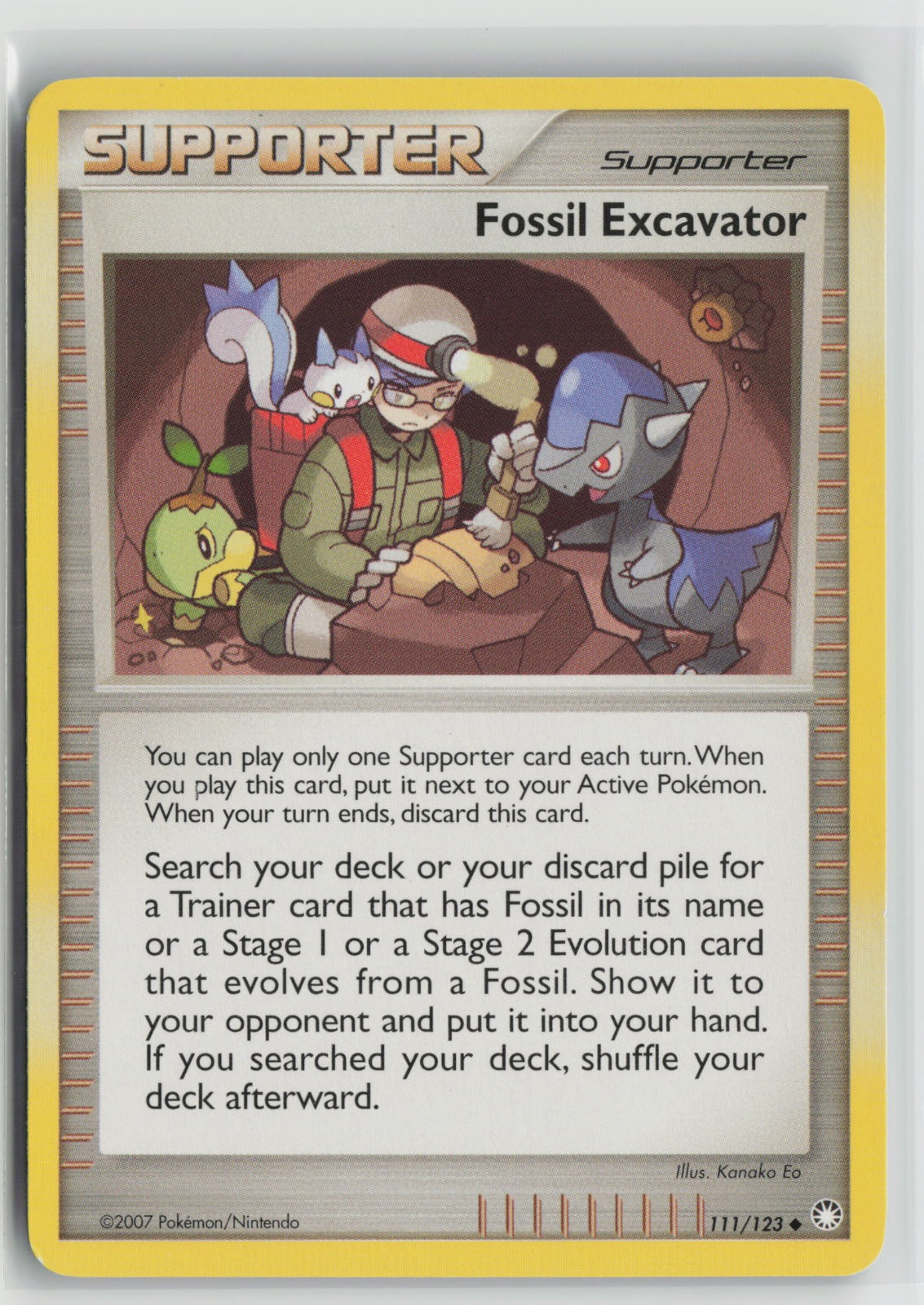 Fossil Excavator Uncommon MT 111/123 LP