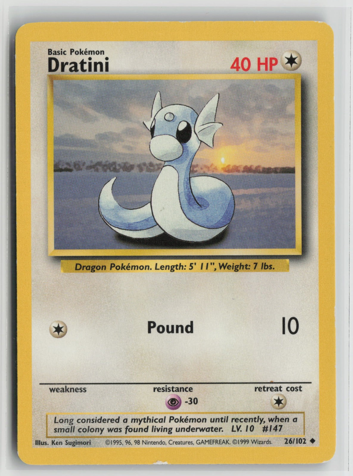 Dratini Uncommon BS 026/102 MP