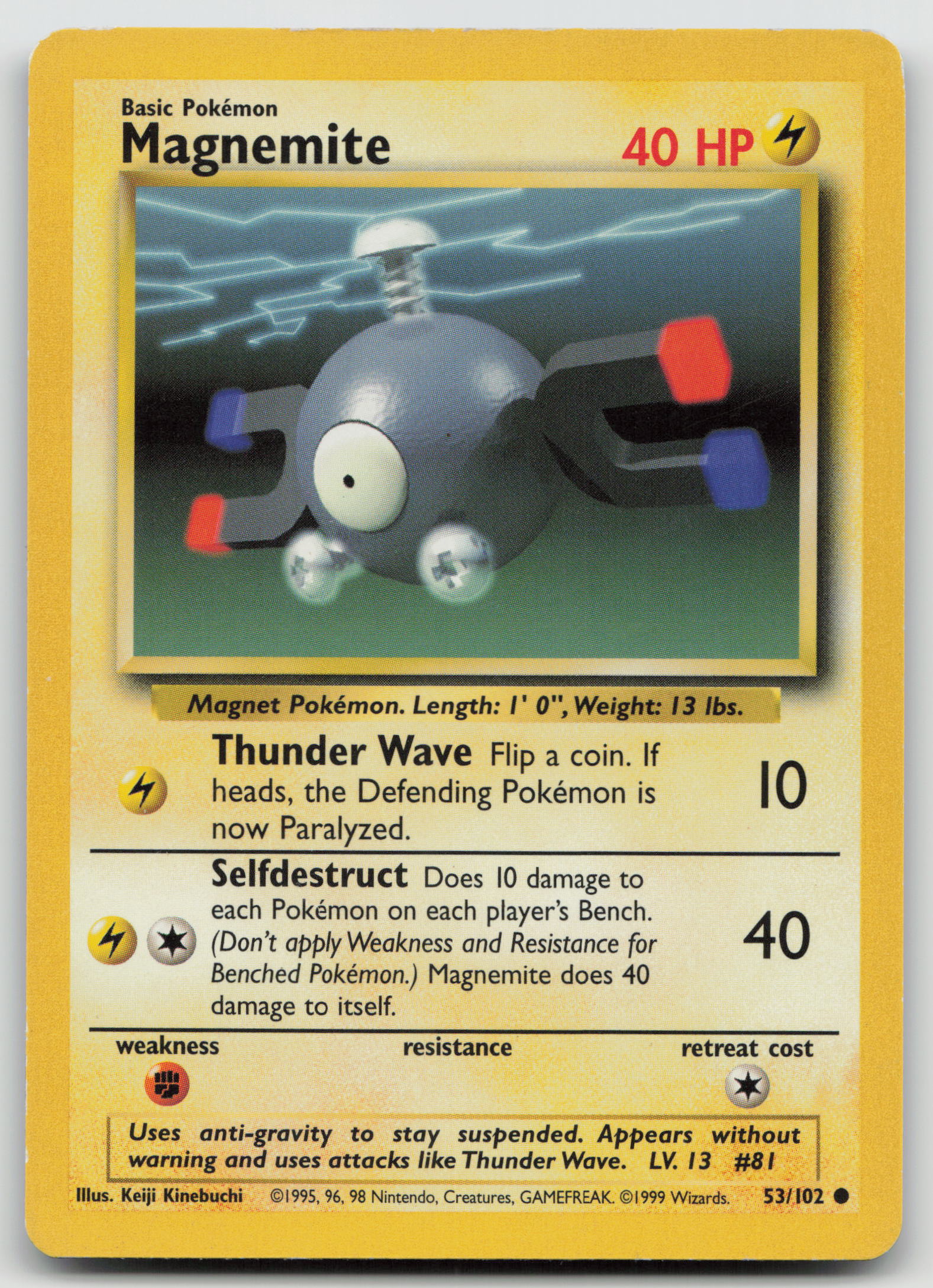 Magnemite Common Normal BS 053/102 MP