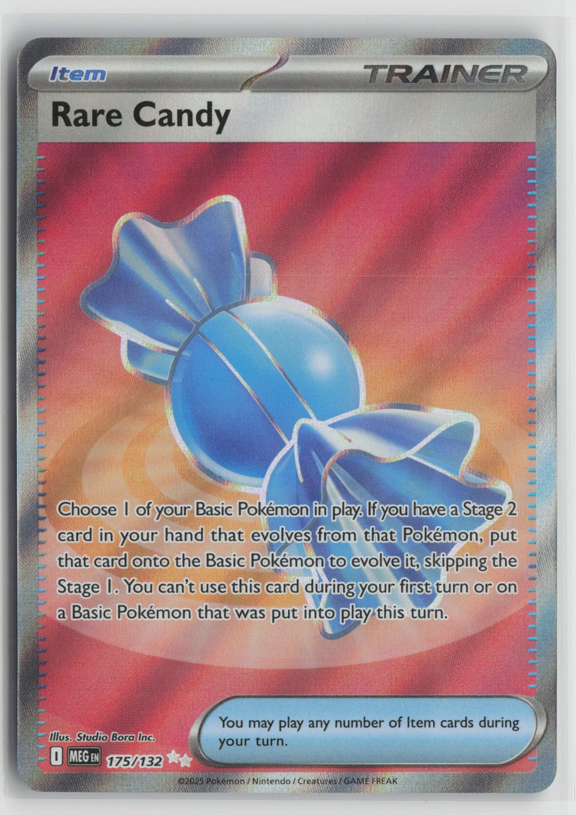 Rare Candy - Ultra Rare Holo MEG 175/132 NM