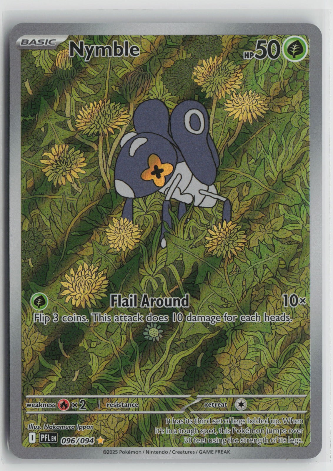 Nymble - Illustration Rare Holo PFL 096/094 NM- B