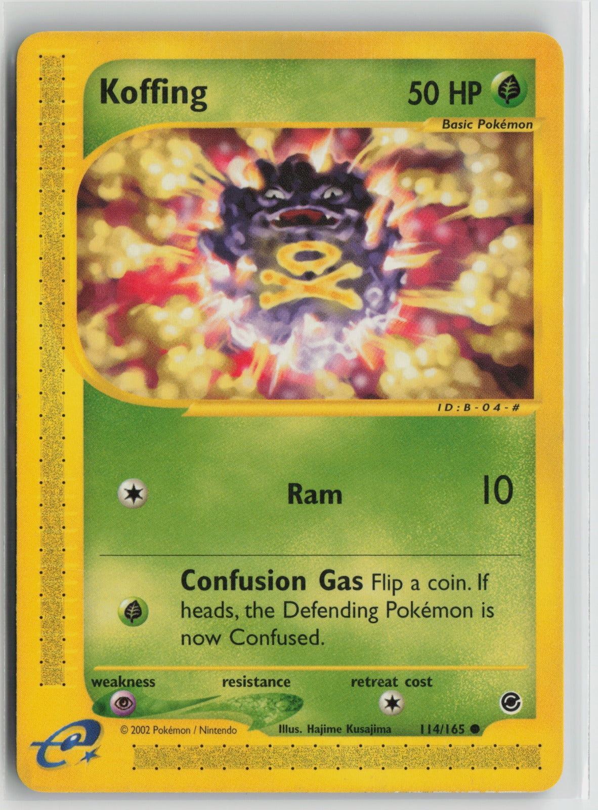 Koffing Common EX 114/165 MP
