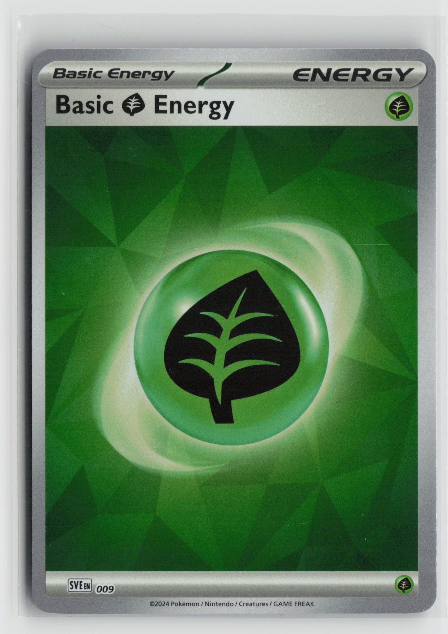 Basic Grass Energy - Common SVE: Scarlet & Violet Energies 009 NM