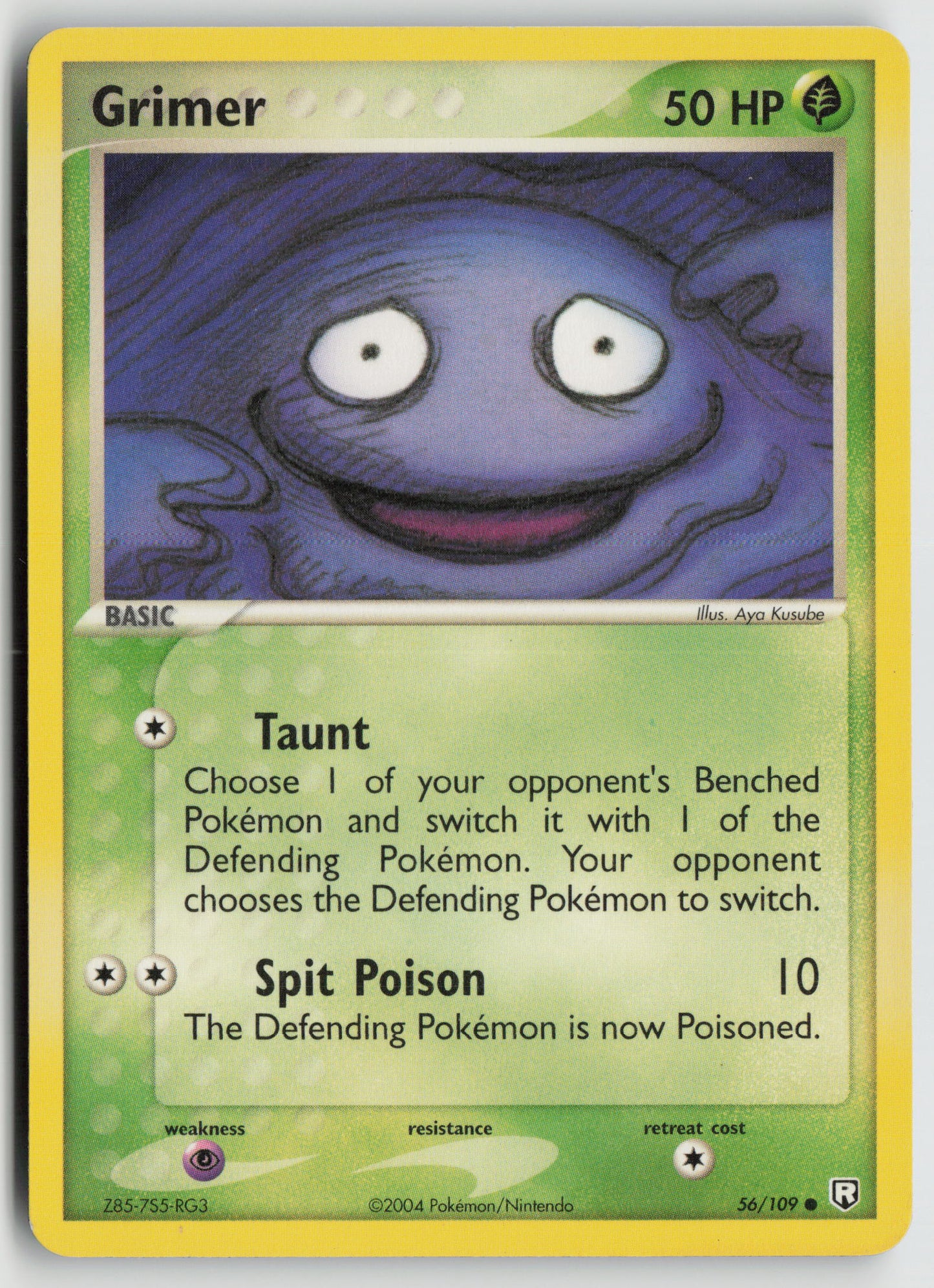 Grimer Common Team Rocket Returns 56/109 HP