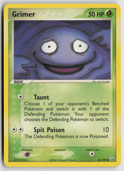 Grimer Common Team Rocket Returns 56/109 HP