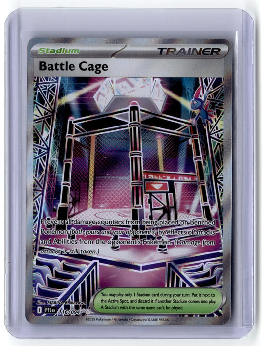 Battle Cage - Ultra Rare ME02: Phantasmal Flames 116/094 NM