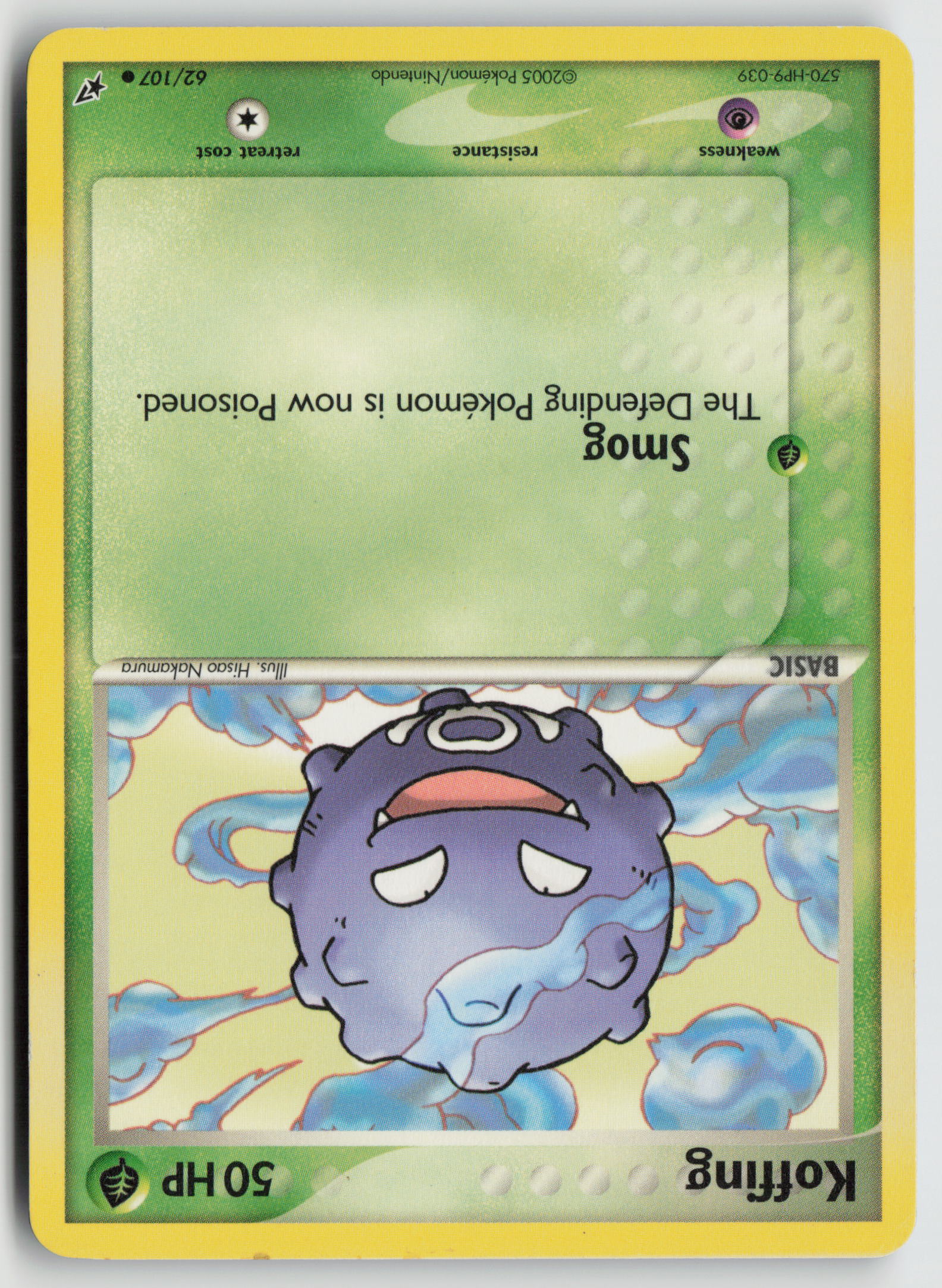 Koffing Common Deoxys 62/107 MP
