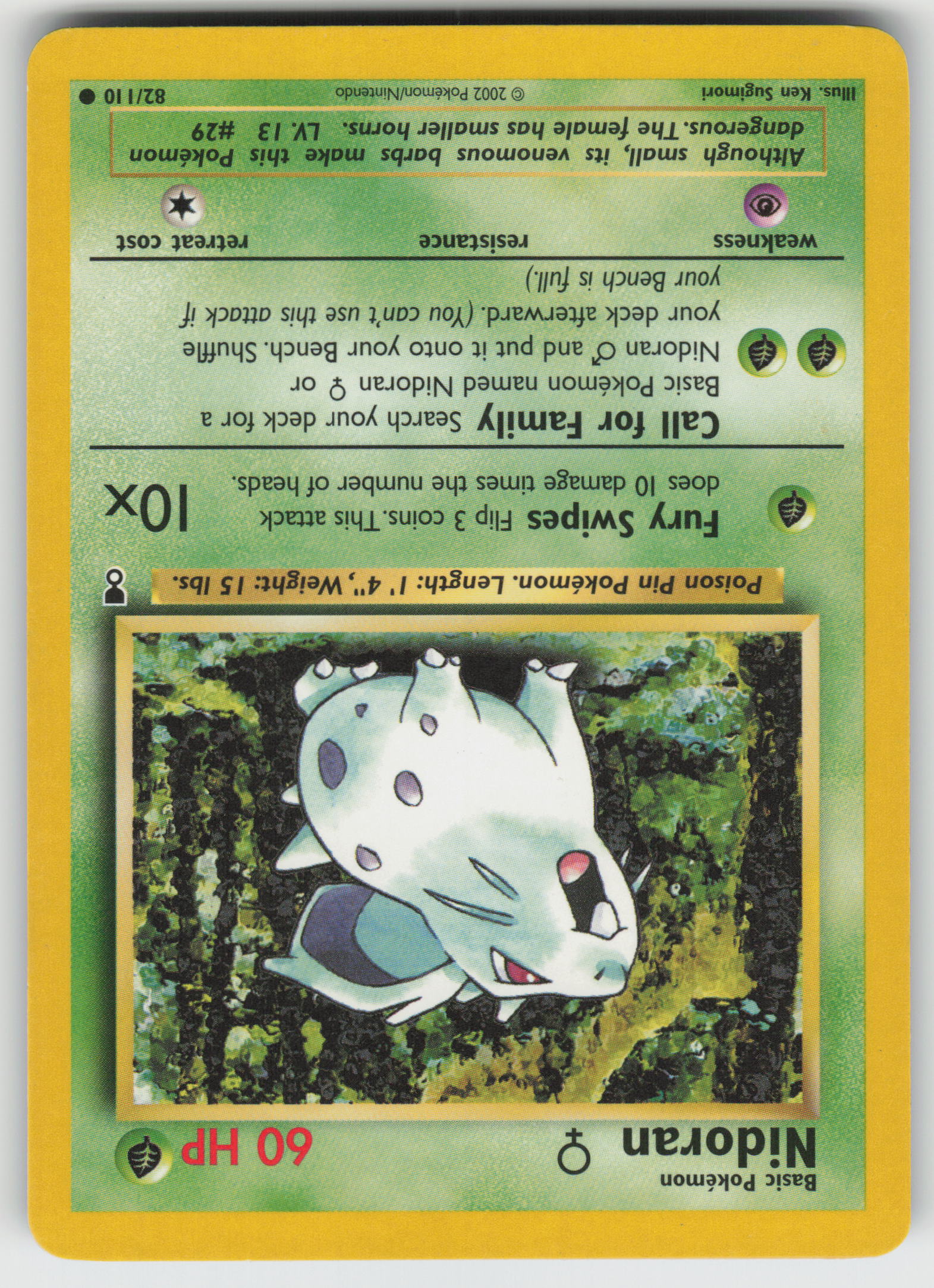 Nidoran F Common Legendary Collection 082/110 LP