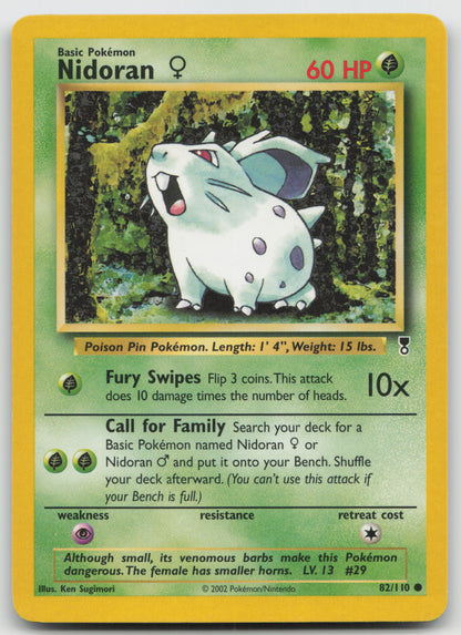 Nidoran F Common Legendary Collection 082/110 LP
