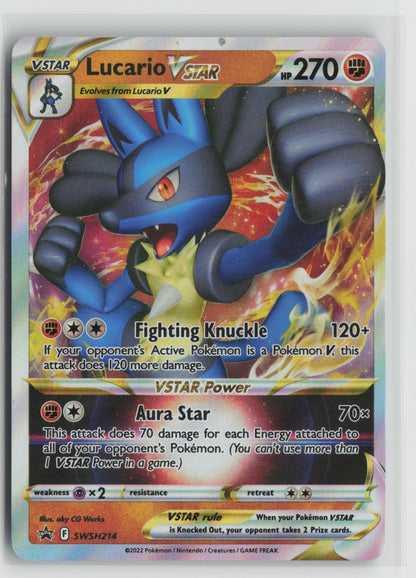 Lucario VSTAR - Promo Holo SWSD SWSH214 NM