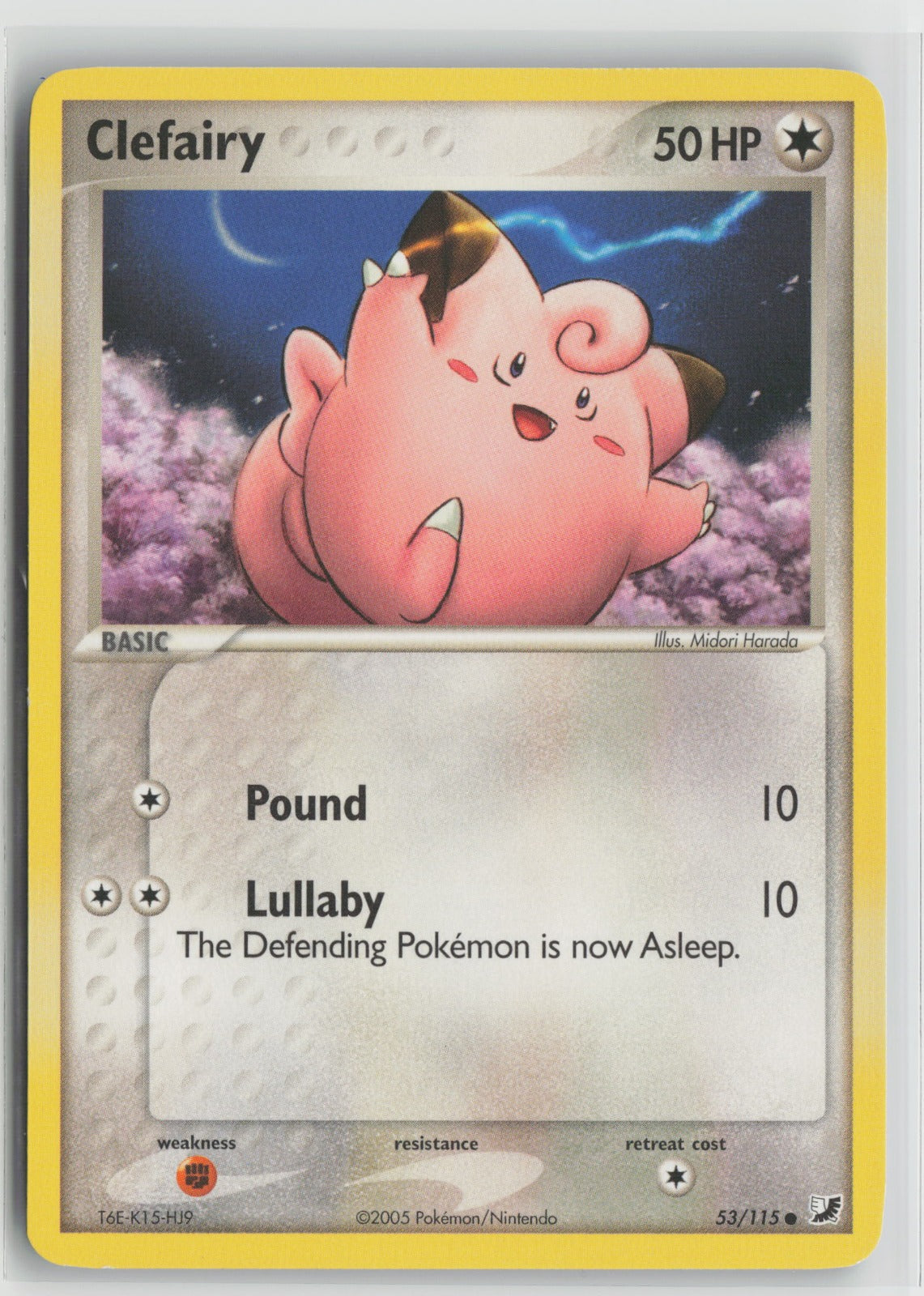 Clefairy Common UF 53/115 LP