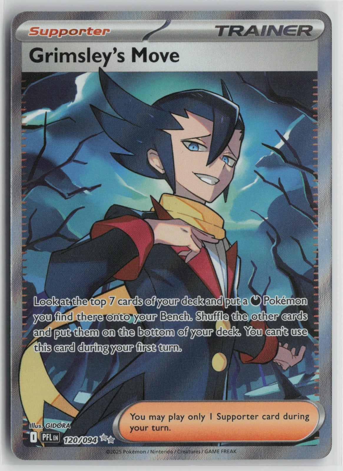 Grimsley's Move - Ultra Rare Holo PFL 120/094 NM