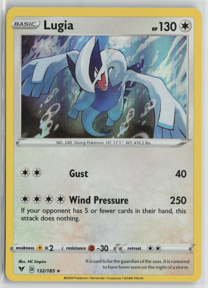 Lugia Holo Rare Holo SWSH04 132/185 NM- A