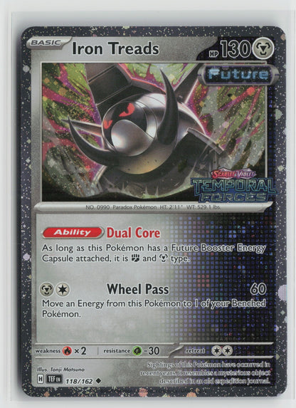 Iron Treads (Temporal Forces Stamped) Uncommon Holo MCAP 118/162 NM