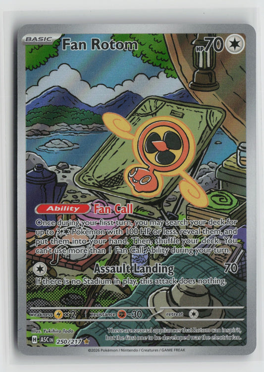 Fan Rotom - Illustration Rare Holo ASC 250/217 NM
