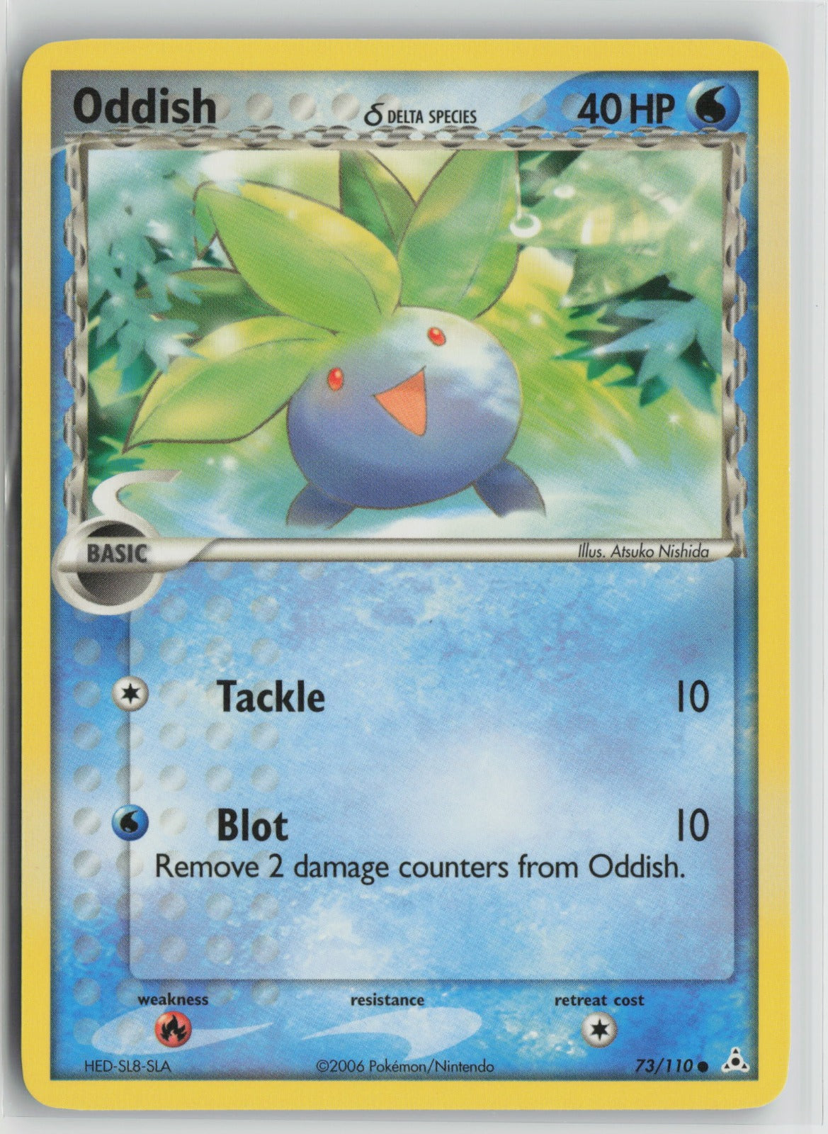 Oddish (Delta Species) Common HP 73/110 LP