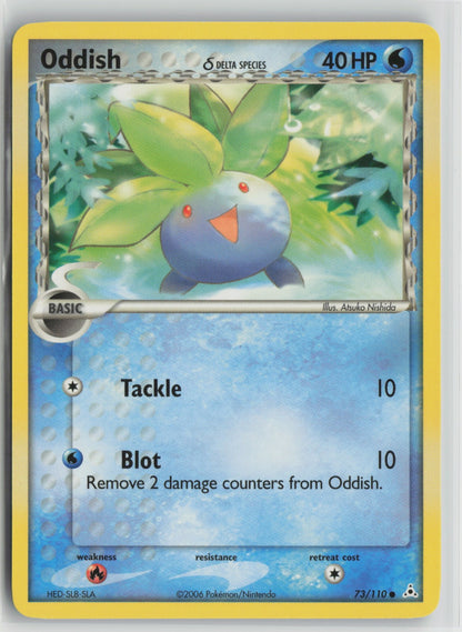 Oddish (Delta Species) Common HP 73/110 LP