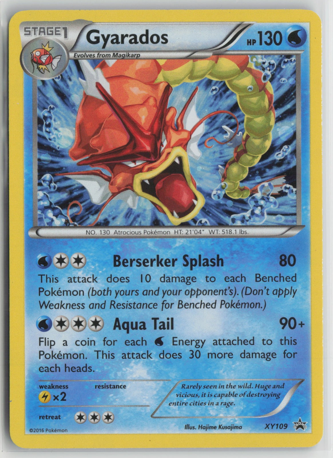 Gyarados - Promo Holo PR XY109 LP