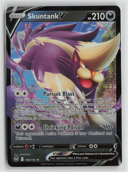 Skuntank V Ultra Rare Holo SWSH12 108/195 NM