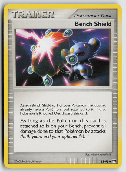 Bench Shield Uncommon Arceus 83/99 NM