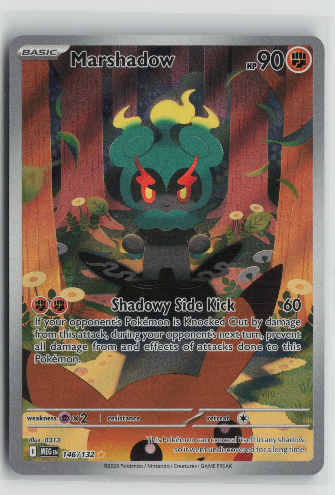 Marshadow - Illustration Rare Holo MEG 146/132 NM